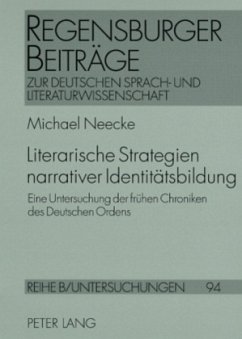 Literarische Strategien narrativer Identitätsbildung - Neecke, Michael