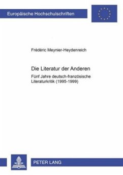 Cover Die Literatur der Anderen