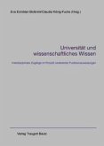 Universität und wissenschaftliches Wissen