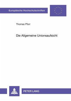 Cover Die Allgemeine Unionsaufsicht