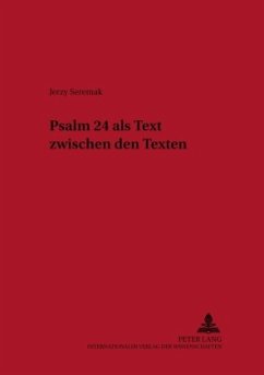 Psalm 24 als Text zwischen den Texten - Seremak SJ, Jerzy