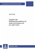 Vergleich der Rechtsschutzverfahren für Justiz und Inneres und Art. 220 ff. EGV Vergleich der Rechtsschutzverfahren für Justiz und Inneres und Art. 220 ff. EGV