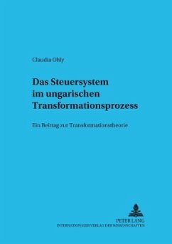 Cover Das Steuersystem im ungarischen Transformationsprozess