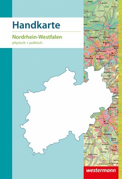 Cover Nordrhein-Westfalen, politisch/physisch, Handkarten, 10er-Pack