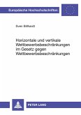 Horizontale und vertikale Wettbewerbsbeschränkungen im Gesetz gegen Wettbewerbsbeschränkungen