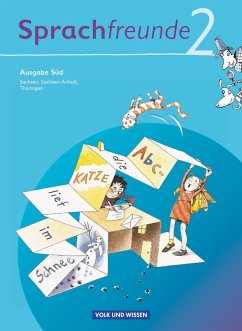 Sprachfreunde 2. Schuljahr. Sprachbuch. Ausgabe Süd (Sachsen, Sachsen-Anhalt, Thüringen) - Sonnenburg, Peter;Bonas, Heike;Hollik, Anja