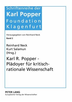 Karl R. Popper ¿ Plädoyer für kritisch-rationale Wissenschaft