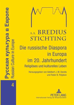 Cover Die russische Diaspora in Europa im 20. Jahrhundert