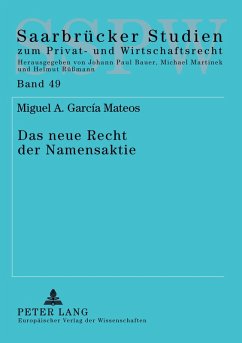 Cover Das neue Recht der Namensaktie