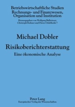 Risikoberichterstattung - Dobler, Michael