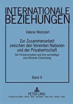 Cover Zur Zusammenarbeit zwischen den Vereinten Nationen und der Privatwirtschaft