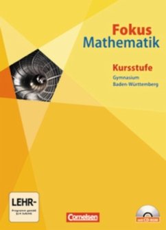 Cover Kursstufe, Schülerbuch m. CD-ROM / Fokus Mathematik, Gymnasiale Oberstufe, Baden-Württemberg, Neubearbeitung