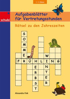 Cover Aufgabenblätter für Vertretungsstunden
