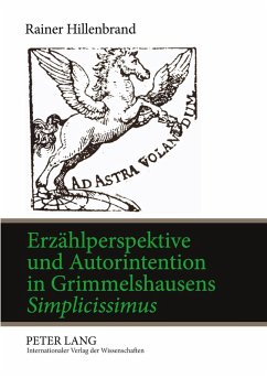 Cover Erzählperspektive und Autorintention in Grimmelshausens 'Simplicissimus'