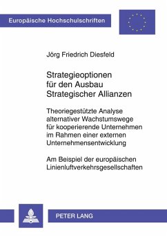 Cover Strategieoptionen für den Ausbau Strategischer Allianzen