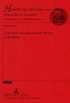 Goethes musikalische Reise in Italien - Ricca, Cristina