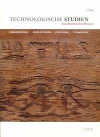 Technologische Studien. Kunsthistorisches Museum / Technologische Studien Band 2