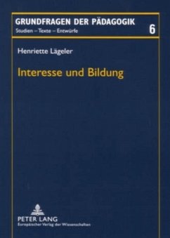 Interesse und Bildung - Lägeler, Henriette