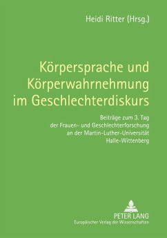 Körpersprache und Körperwahrnehmung im Geschlechterdiskurs Cover Körpersprache und Körperwahrnehmung im Geschlechterdiskurs