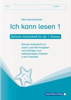 Ich kann lesen 1. Schüler-Arbeitsheft für die 1. Klasse - sternchenverlag GmbH;Langhans, Katrin