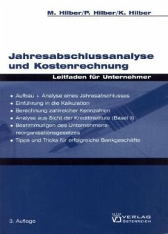 Jahresabschlussanalyse und Kostenrechnung - Hilber, Markus;Hilber, Paul;Hilber, Klaus