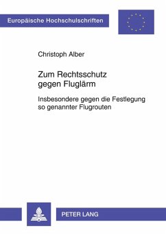 Cover Zum Rechtsschutz gegen Fluglärm