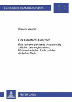 Der Unilateral Contract - Wendel, Cornelia