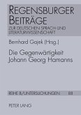 Die Gegenwärtigkeit Johann Georg Hamanns