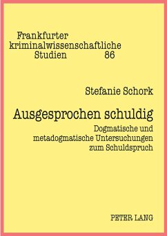 Cover Ausgesprochen schuldig