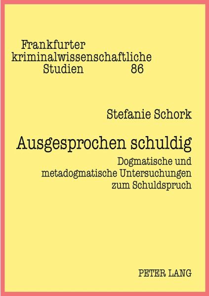 Ausgesprochen schuldig
