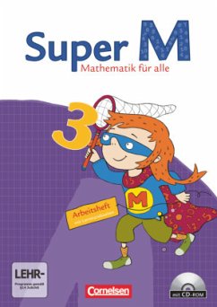 Super M - Mathematik für alle - Östliche Bundesländer und Berlin - 3. Schuljahr / Super M - Mathematik für alle, Ausgabe Östliche Bundesländer und Berlin - Viseneber, Gabriele