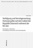 Verfolgung und Vermögensentzug Homosexueller auf dem Gebiet der Republik Österreich während der NS-Zeit