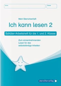 Ich kann lesen 2. Schüler-Arbeitsheft für die 1. und 2. Klasse - sternchenverlag GmbH;Langhans, Katrin