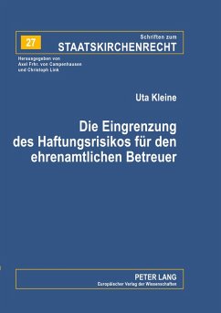 Die Eingrenzung des Haftungsrisikos für den ehrenamtlichen Betreuer Cover Die Eingrenzung des Haftungsrisikos für den ehrenamtlichen Betreuer