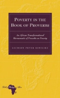 Poverty in the Book of Proverbs - Kimilike, Lechion Peter