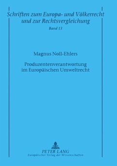 Cover Produzentenverantwortung im Europäischen Umweltrecht