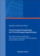 Verrechnungspreisregelungen und Verrechnungspreisgestaltungen