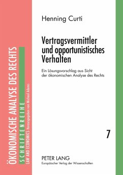 Cover Vertragsvermittler und opportunistisches Verhalten