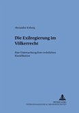 Die Exilregierung im Völkerrecht