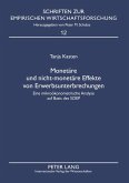 Monetäre und nicht-monetäre Effekte von Erwerbsunterbrechungen