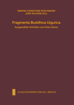 Fragmenta Buddhica Uigurica - Zieme, Peter