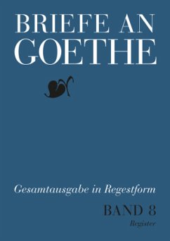 1818-1819, 2 Tl.-Bde. / Briefe an Goethe, 15 Bde. Bd 11 (II/2) - Goethe, Johann Wolfgang von