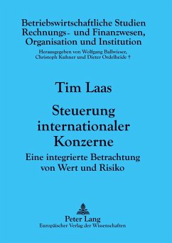 Steuerung internationaler Konzerne Cover Steuerung internationaler Konzerne