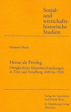 Heirat als Privileg - Mantl, Elisabeth