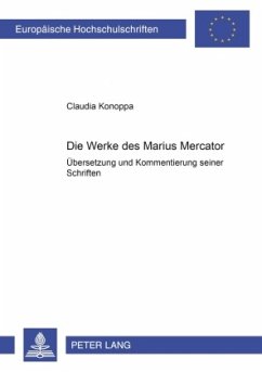 Die Werke des Marius Mercator - Konoppa, Claudia