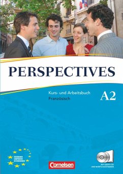 Perspectives. Neue Ausgabe. Kurs- und Arbeitsbuch mit Lösungsheft und Wortschatztrainer - Robein, Gabrielle;Runge, Annette;Delacroix, Anne