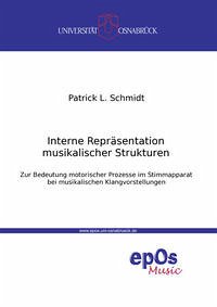 Interne Repräsentation musikalischer Strukturen - Schmidt, Patrick L