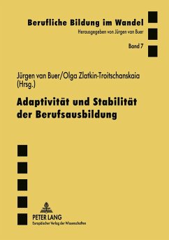 Cover Adaptivität und Stabilität der Berufsausbildung