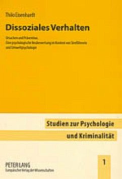 Dissoziales Verhalten - Eisenhardt, Thilo