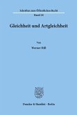 Gleichheit und Artgleichheit.